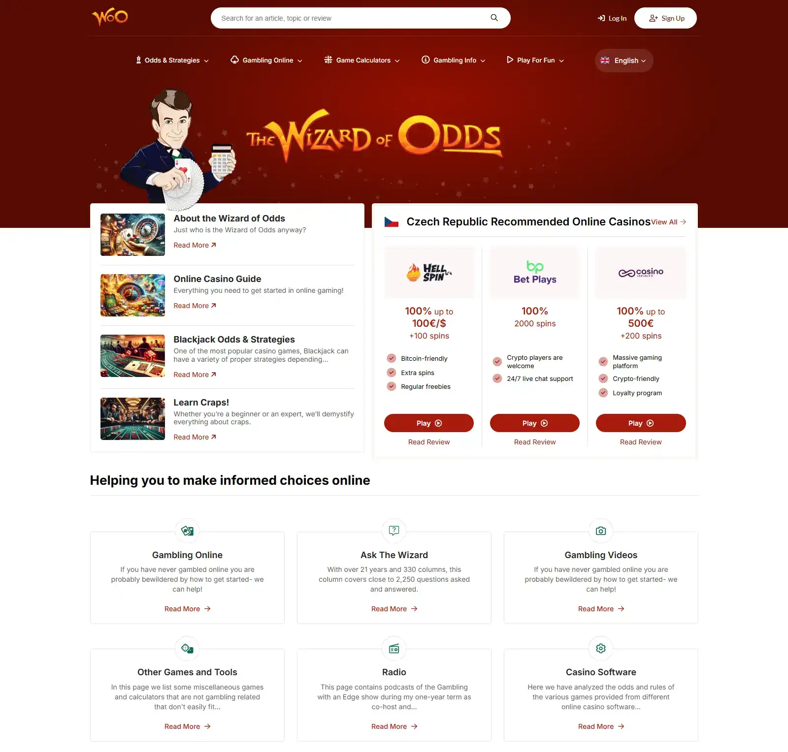 House Edge and Expected Value: How Wizard of Odds Measures Casino Games